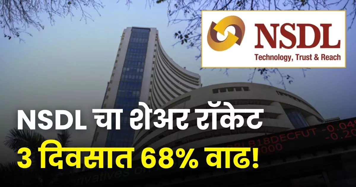 NSDL Shares Rally on 3 day