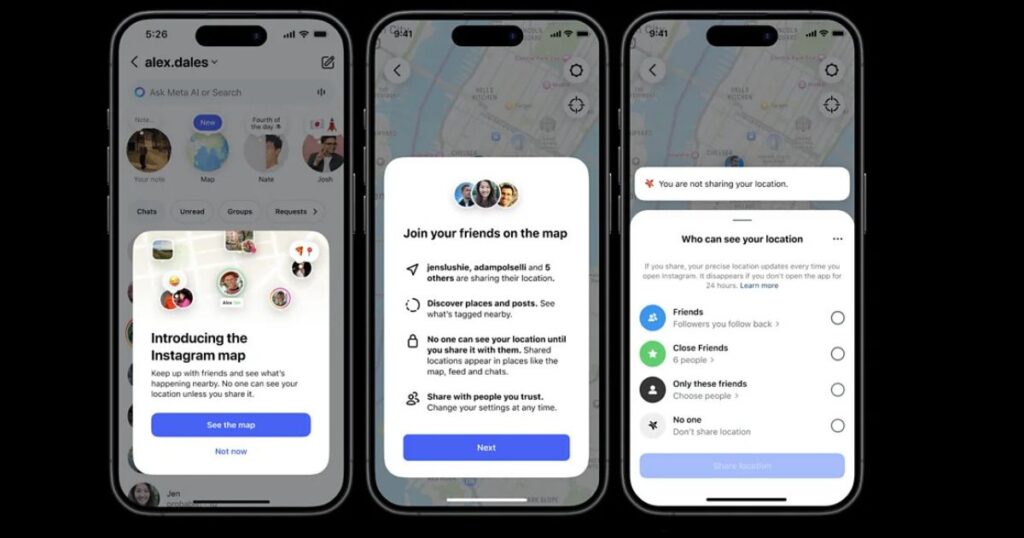 Instagram Friend Map Details