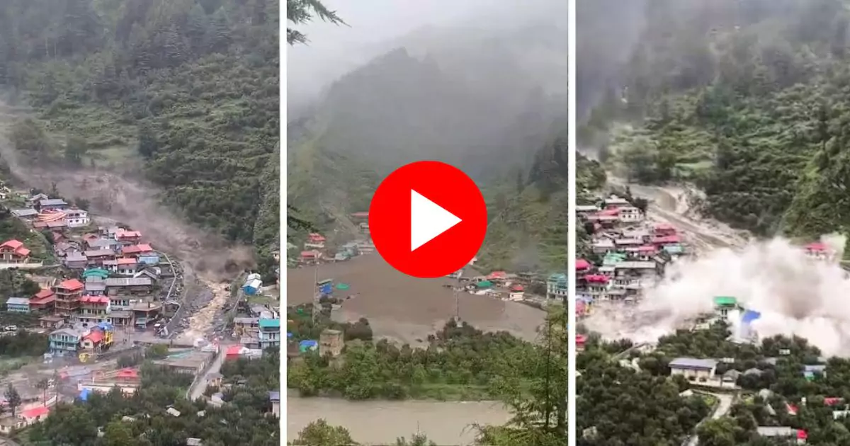 Uttarkashi Cloudburst 2025